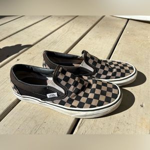 Classic slip on checkerboard Vans